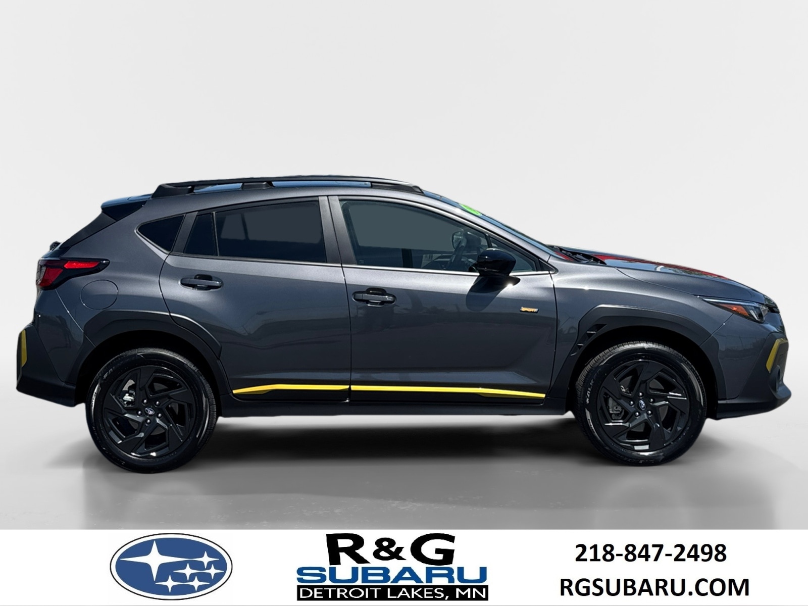 Certified 2024 Subaru Crosstrek Sport with VIN 4S4GUHF68R3709585 for sale in Detroit Lakes, Minnesota