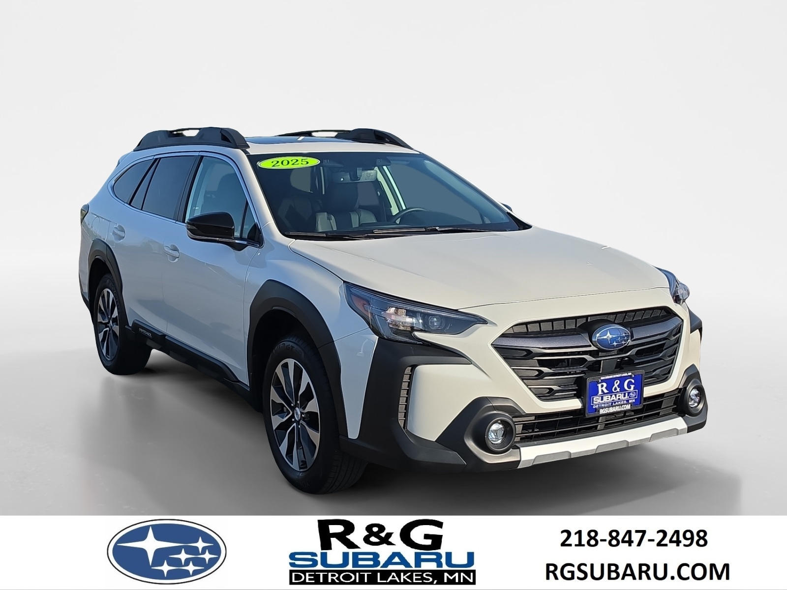 Certified 2025 Subaru Outback Limited with VIN 4S4BTANC6S3142620 for sale in Detroit Lakes, Minnesota