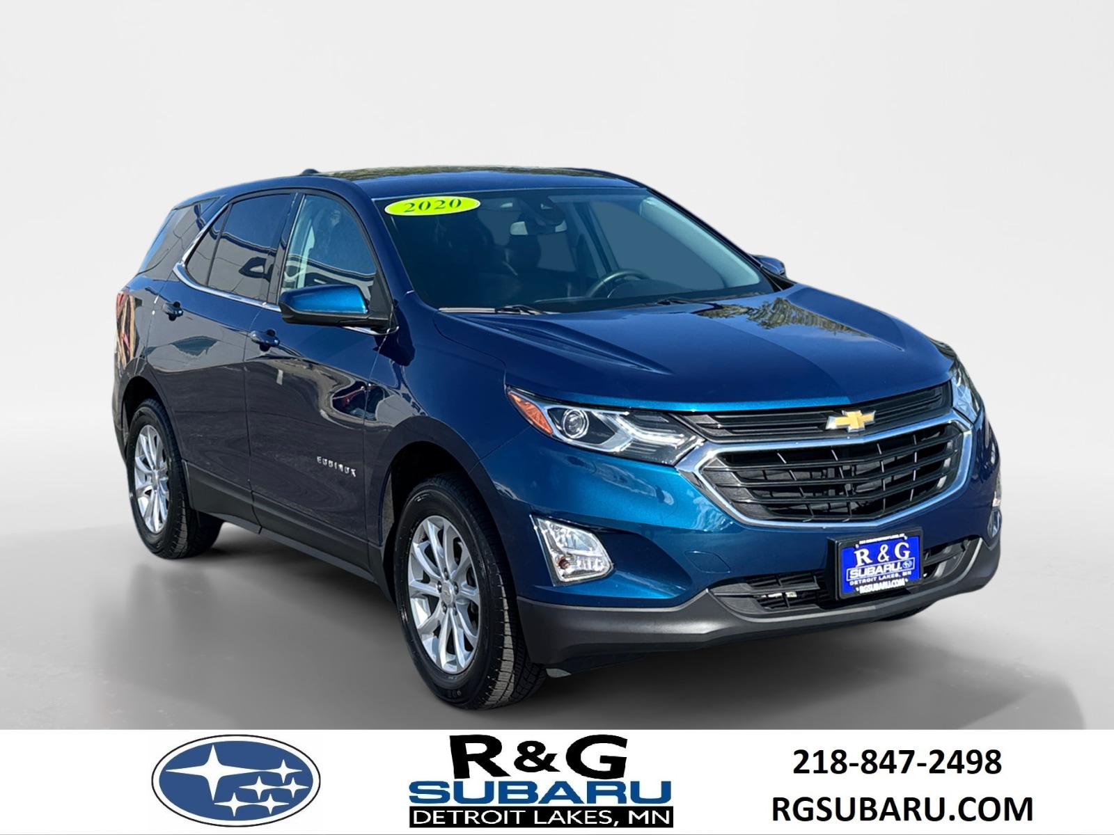 Used 2020 Chevrolet Equinox LT with VIN 3GNAXUEV1LL181670 for sale in Detroit Lakes, Minnesota