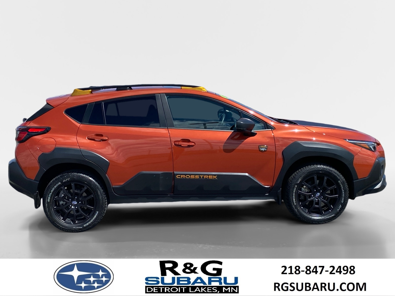 Used 2024 Subaru Crosstrek Wilderness with VIN 4S4GUHU67R3764256 for sale in Detroit Lakes, Minnesota