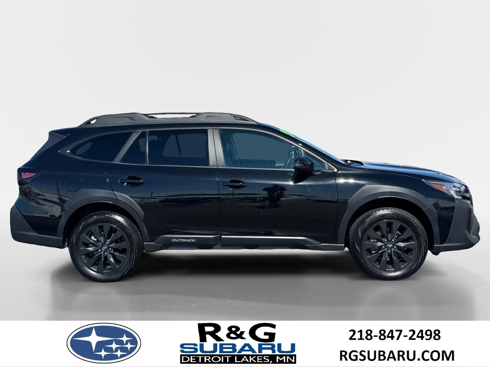 Certified 2024 Subaru Outback Onyx Edition with VIN 4S4BTALCXR3208289 for sale in Detroit Lakes, Minnesota