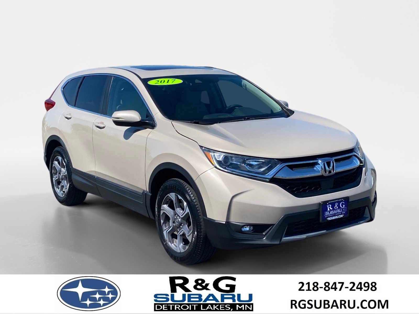 Used 2017 Honda CR-V EX with VIN 5J6RW2H5XHL056923 for sale in Detroit Lakes, Minnesota