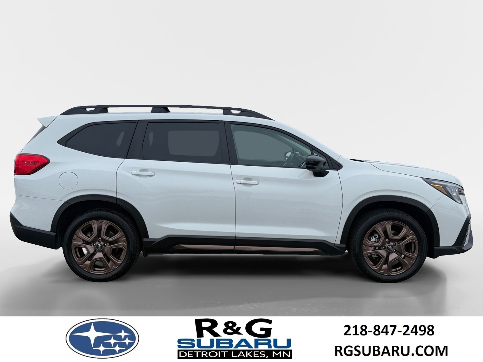 Certified 2025 Subaru Ascent Bronze Edition with VIN 4S4WMARD5S3404077 for sale in Detroit Lakes, Minnesota