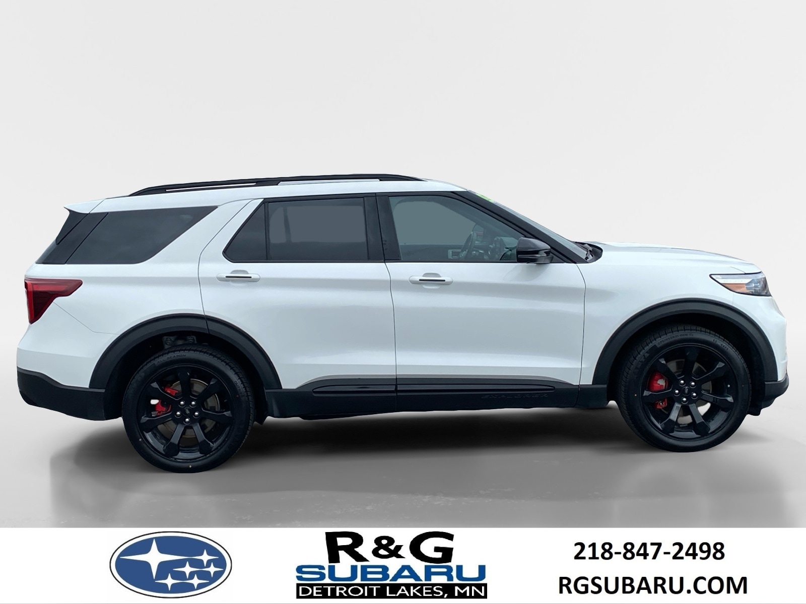 Used 2023 Ford Explorer ST with VIN 1FM5K8GC4PGA73464 for sale in Detroit Lakes, Minnesota