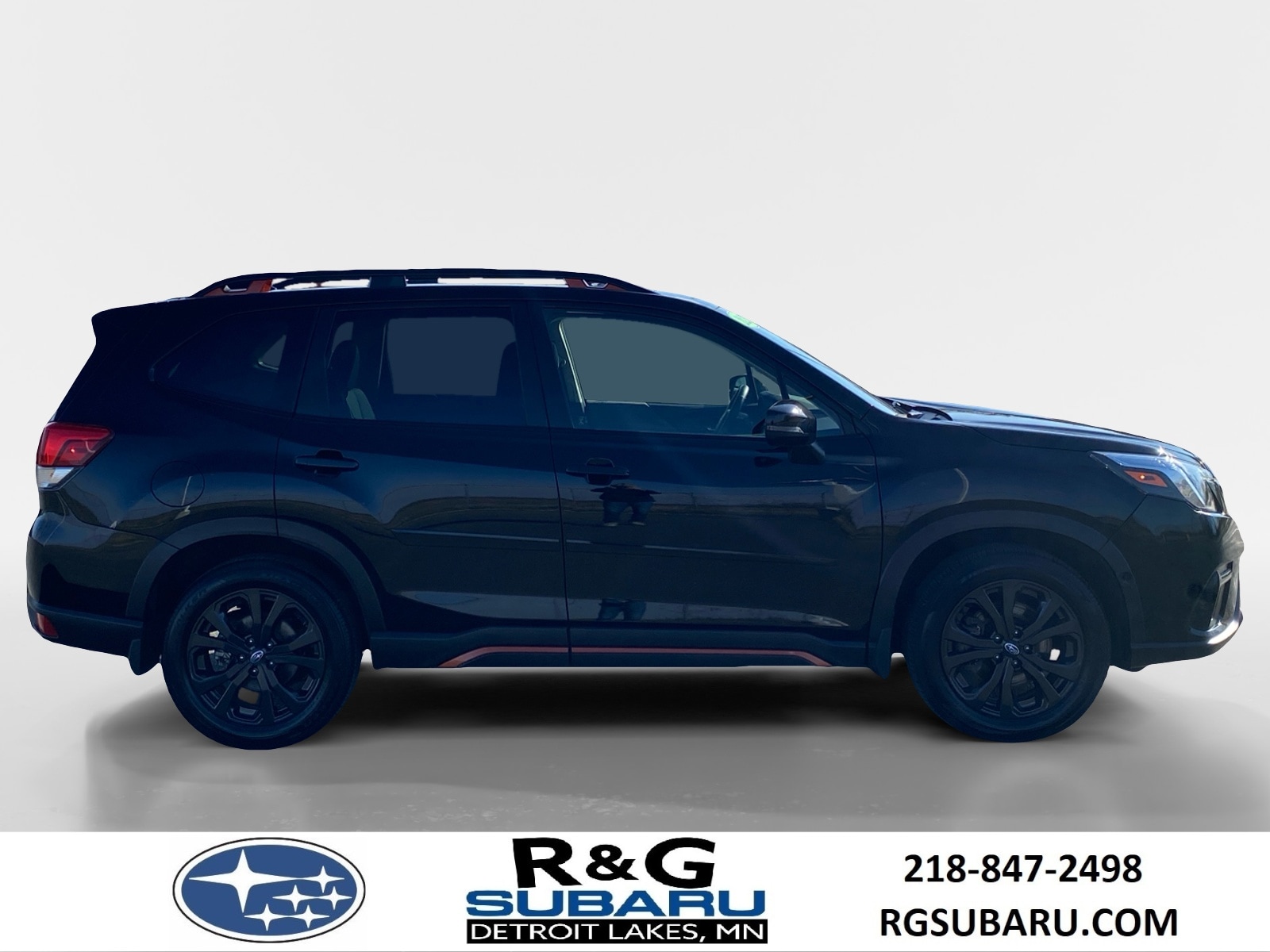 Certified 2023 Subaru Forester Sport with VIN JF2SKAJC7PH446208 for sale in Detroit Lakes, Minnesota