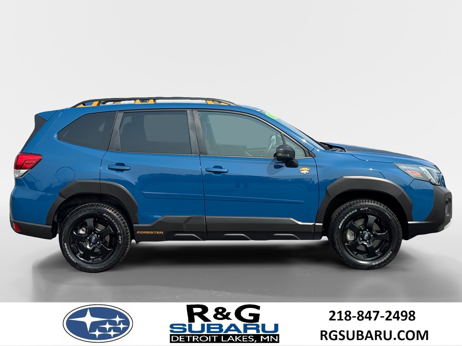 Certified 2023 Subaru Forester Wilderness with VIN JF2SKAMC0PH470085 for sale in Detroit Lakes, Minnesota