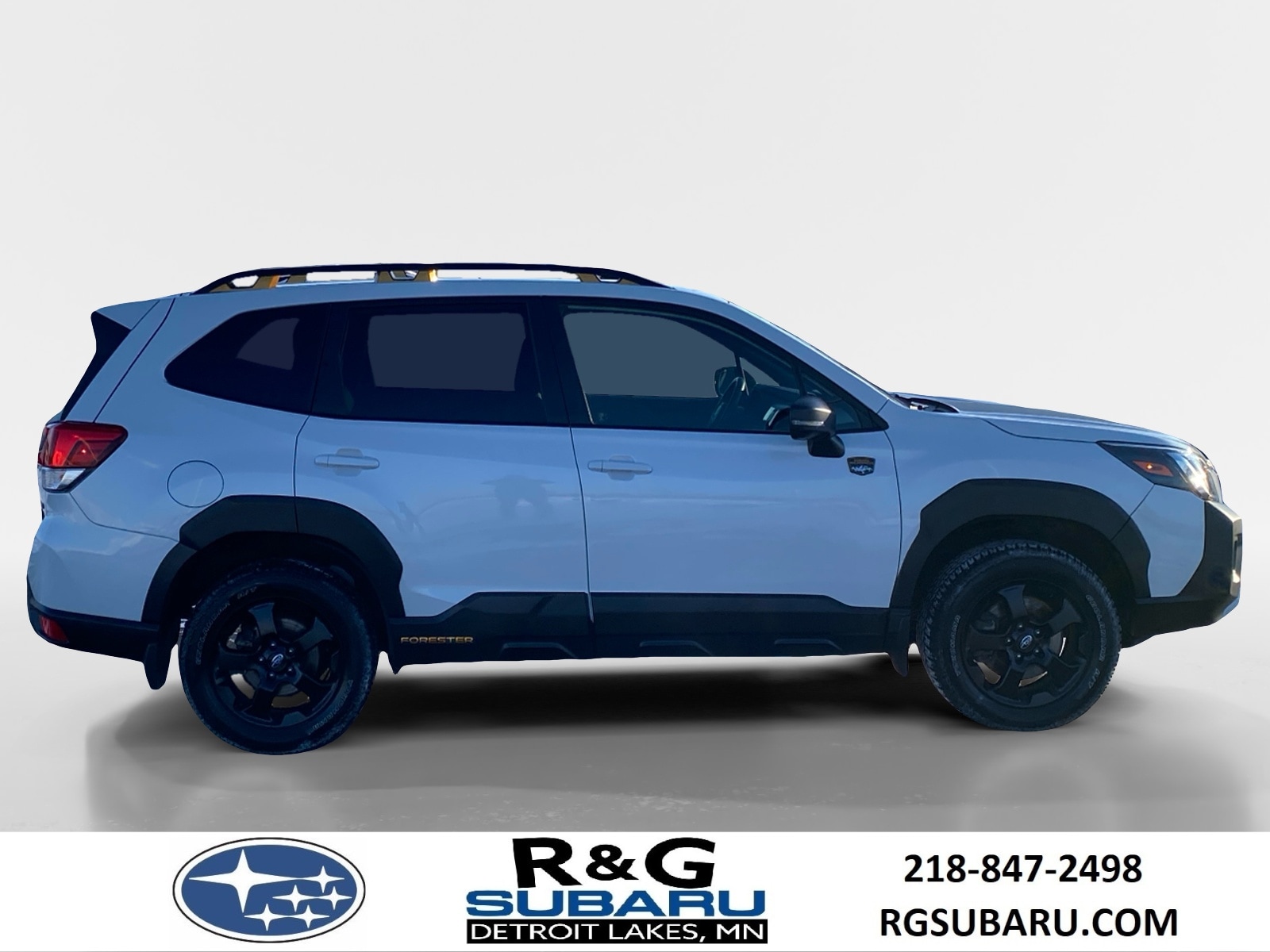 Certified 2023 Subaru Forester Wilderness with VIN JF2SKAMC4PH434058 for sale in Detroit Lakes, Minnesota