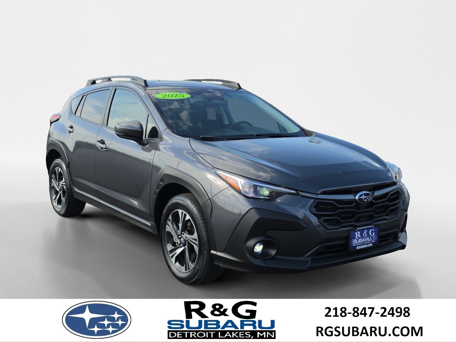 Certified 2025 Subaru Crosstrek Premium with VIN JF2GUHDC0S8295306 for sale in Detroit Lakes, Minnesota