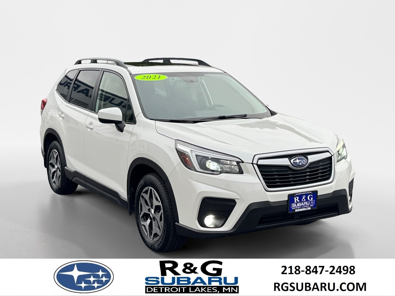 Used 2021 Subaru Forester Premium with VIN JF2SKAJC9MH506887 for sale in Detroit Lakes, Minnesota