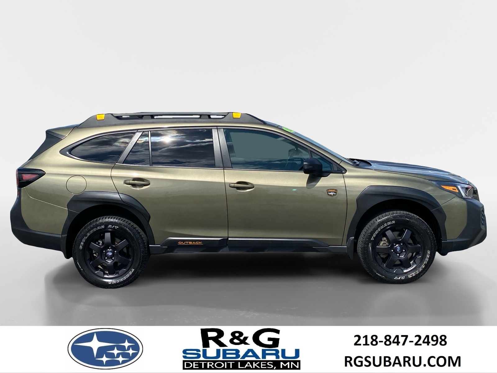 Used 2025 Subaru Outback Wilderness with VIN 4S4BTGUD5S3185858 for sale in Detroit Lakes, Minnesota