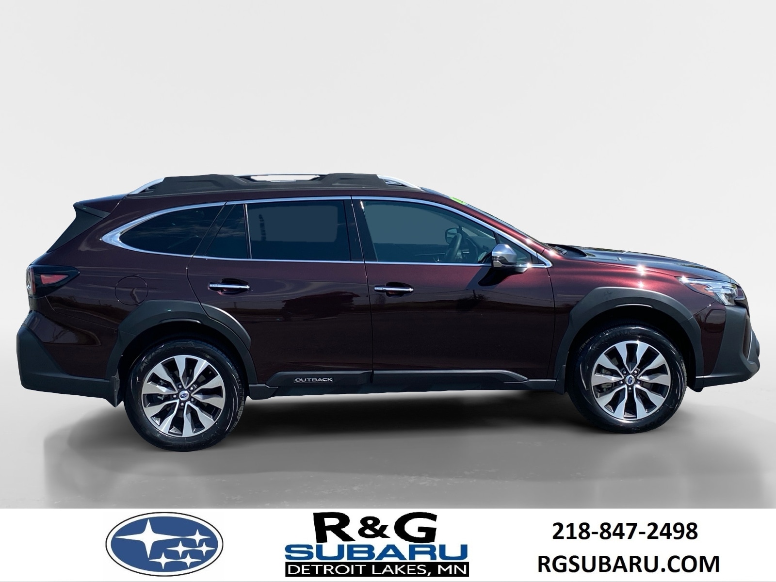 Certified 2025 Subaru Outback Touring with VIN 4S4BTAPC2S3245143 for sale in Detroit Lakes, Minnesota