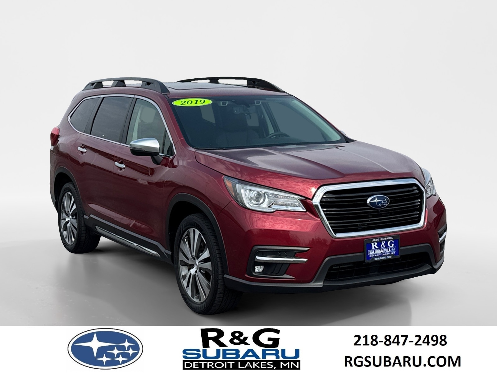 Used 2019 Subaru Ascent Touring with VIN 4S4WMARD9K3461558 for sale in Detroit Lakes, Minnesota