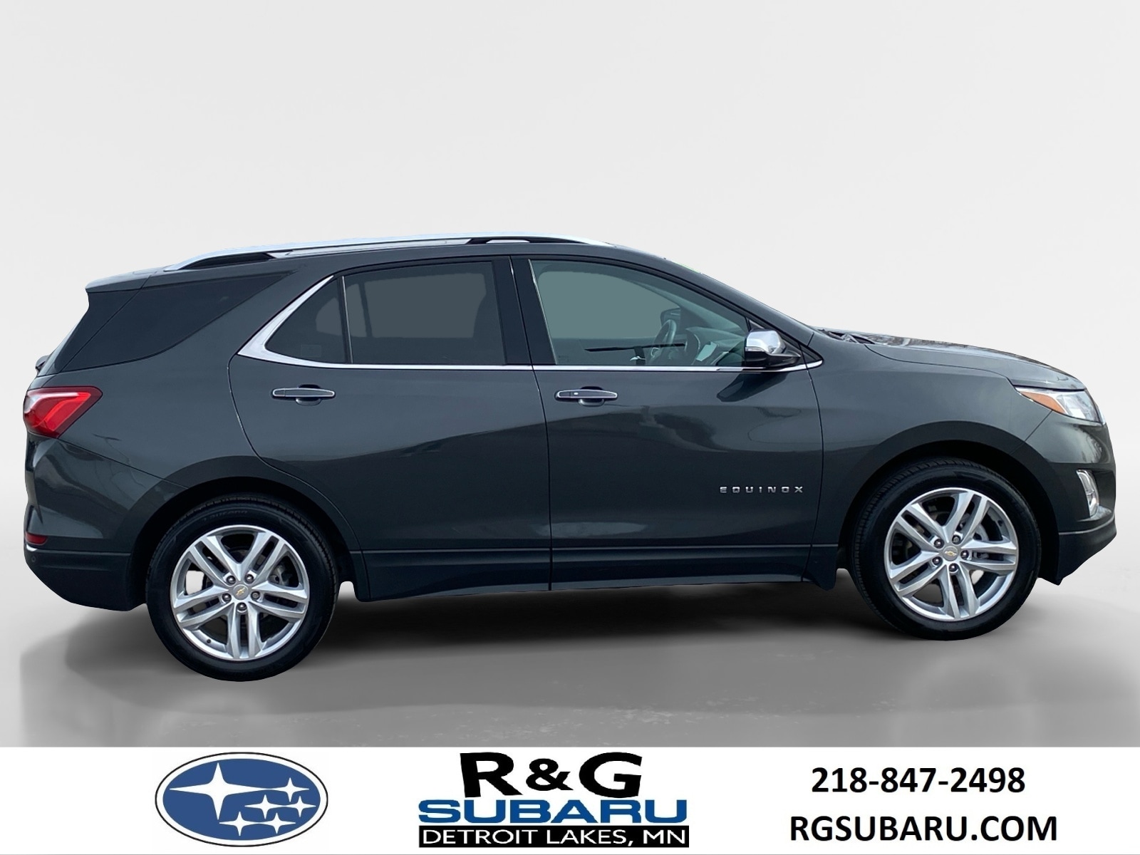 Used 2021 Chevrolet Equinox Premier with VIN 2GNAXXEV2M6114891 for sale in Detroit Lakes, Minnesota
