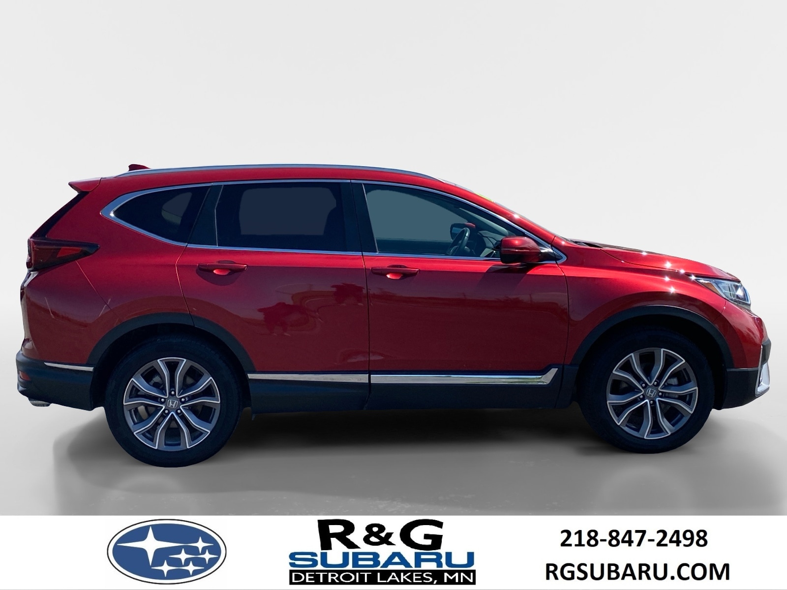 Used 2021 Honda CR-V Touring with VIN 2HKRW2H94MH677873 for sale in Detroit Lakes, Minnesota