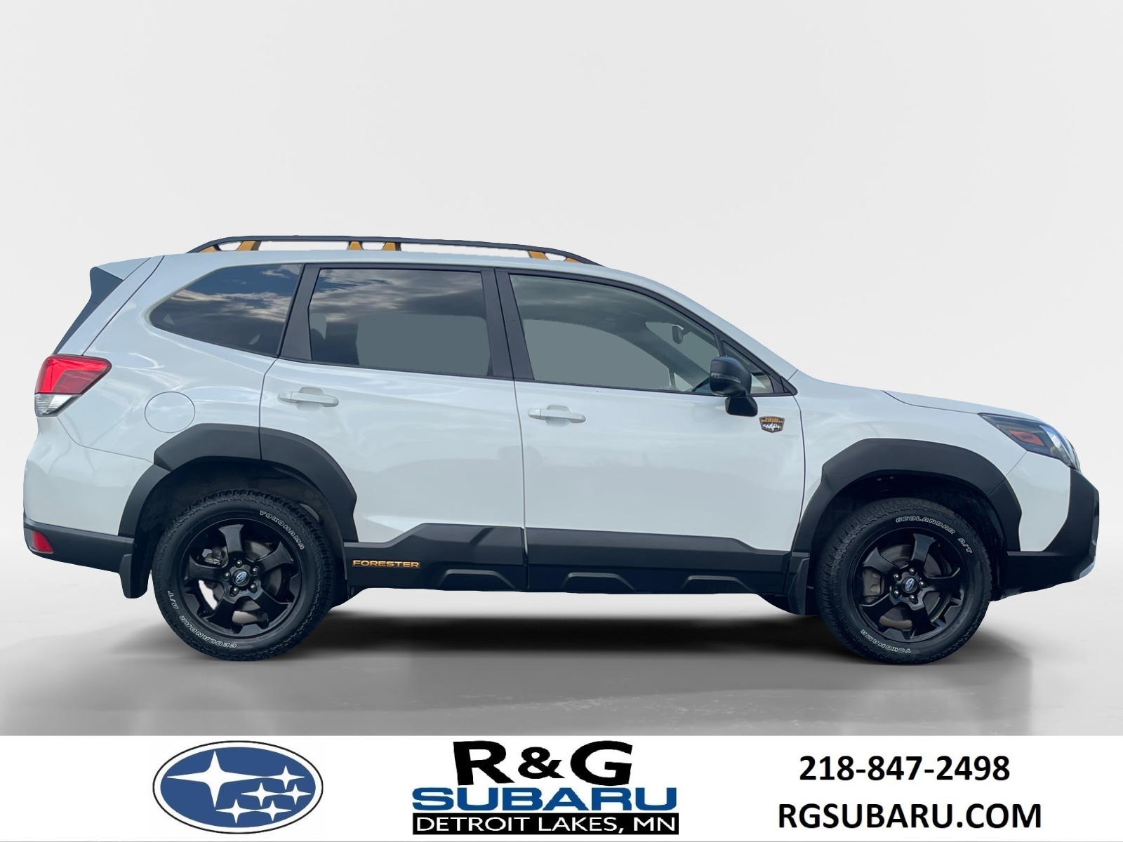 Certified 2024 Subaru Forester Wilderness with VIN JF2SKAJC9RH430918 for sale in Detroit Lakes, Minnesota