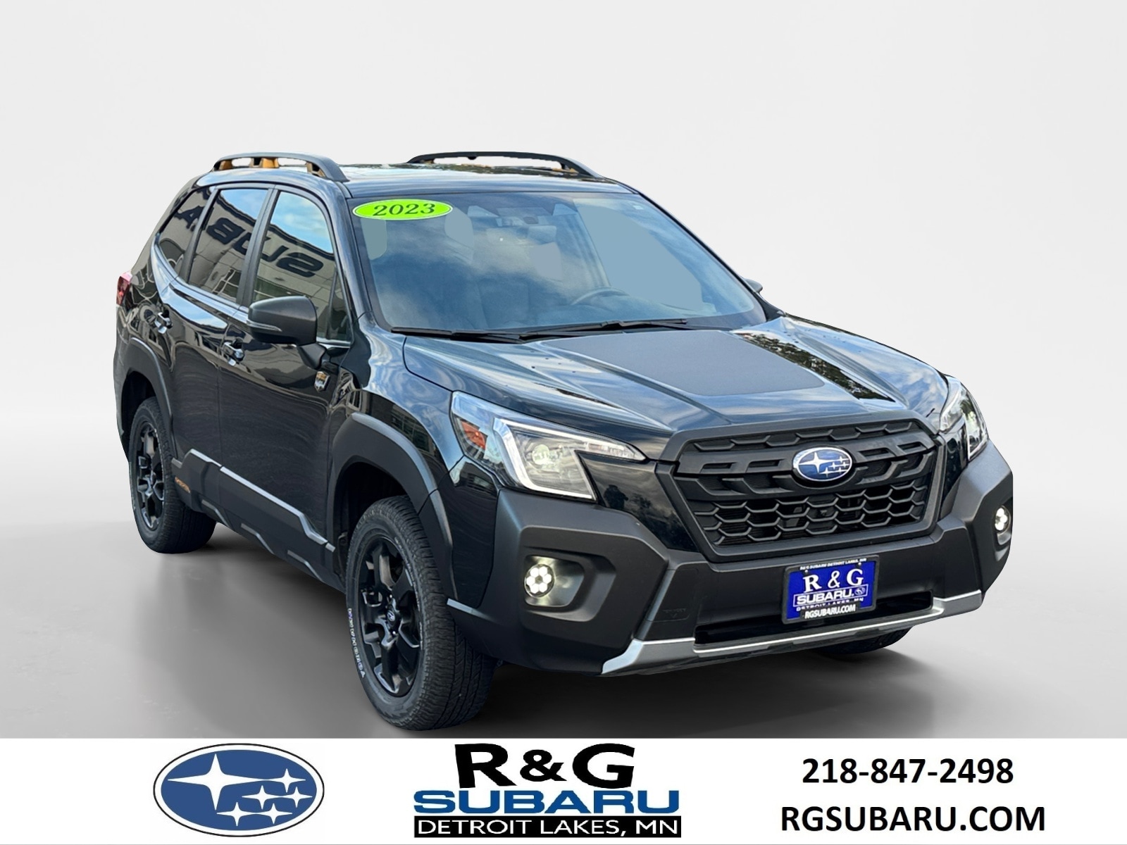 Crystal Black Silica 2023 Subaru Forester SUV / Crossover All-Wheel Drive Continuously Variable Transmission