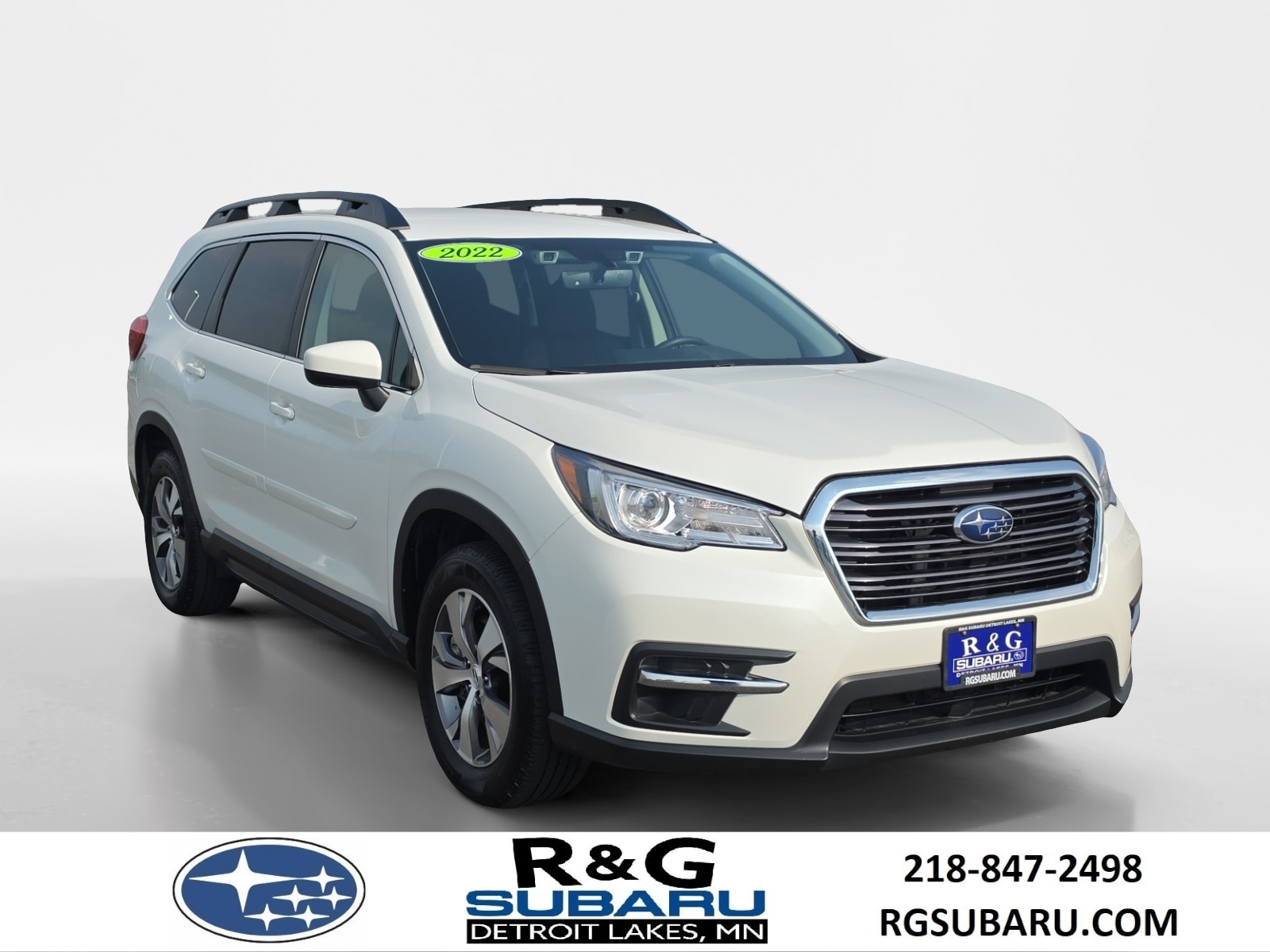 Certified 2022 Subaru Ascent Premium with VIN 4S4WMACD4N3458161 for sale in Detroit Lakes, Minnesota