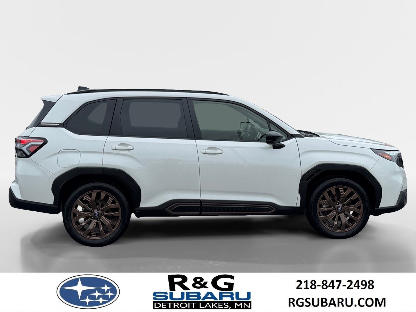 Used 2025 Subaru Forester Sport with VIN JF2SLDHC7SH450126 for sale in Detroit Lakes, Minnesota