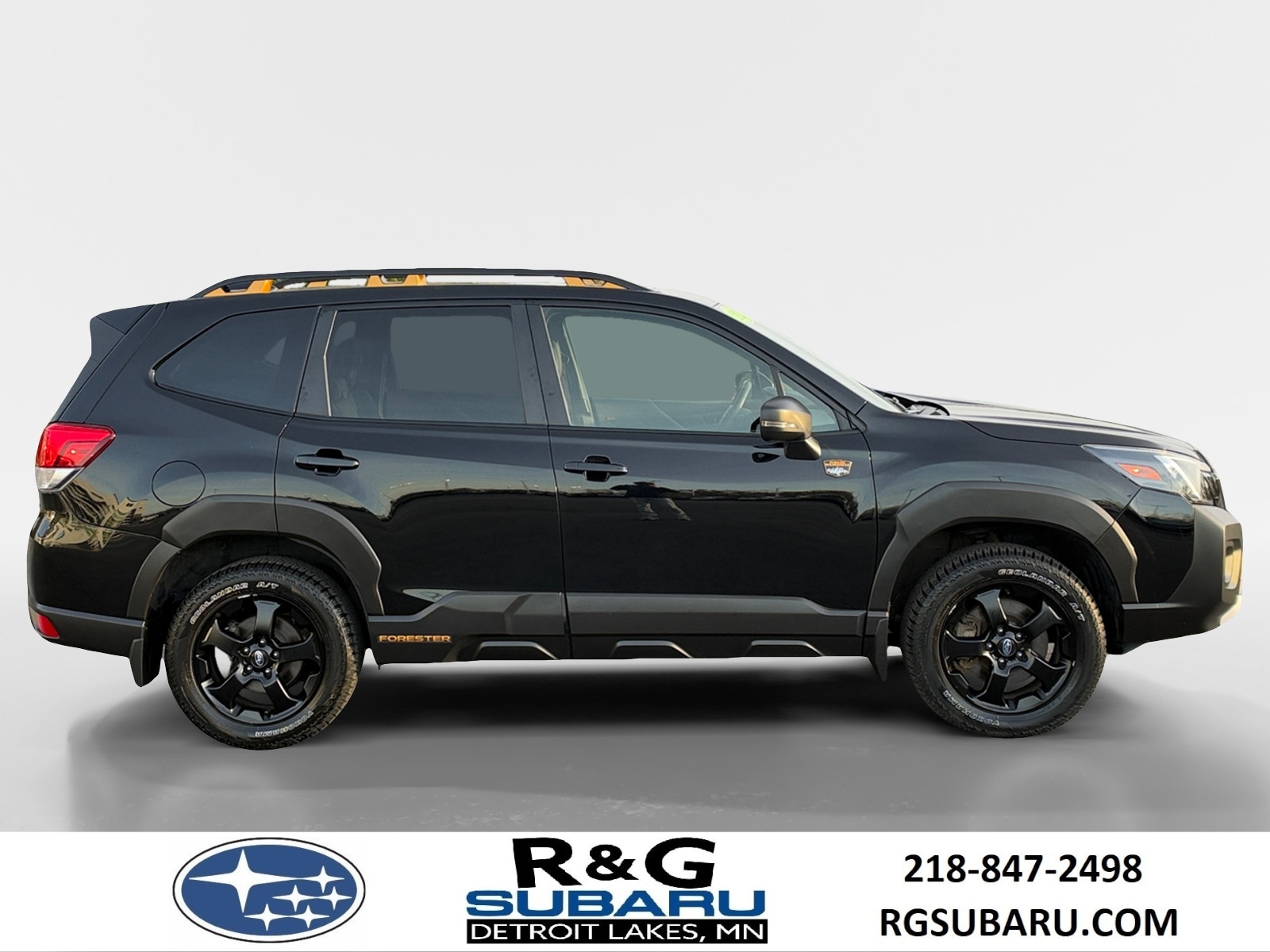 Certified 2023 Subaru Forester Wilderness with VIN JF2SKAMC9PH531336 for sale in Detroit Lakes, Minnesota