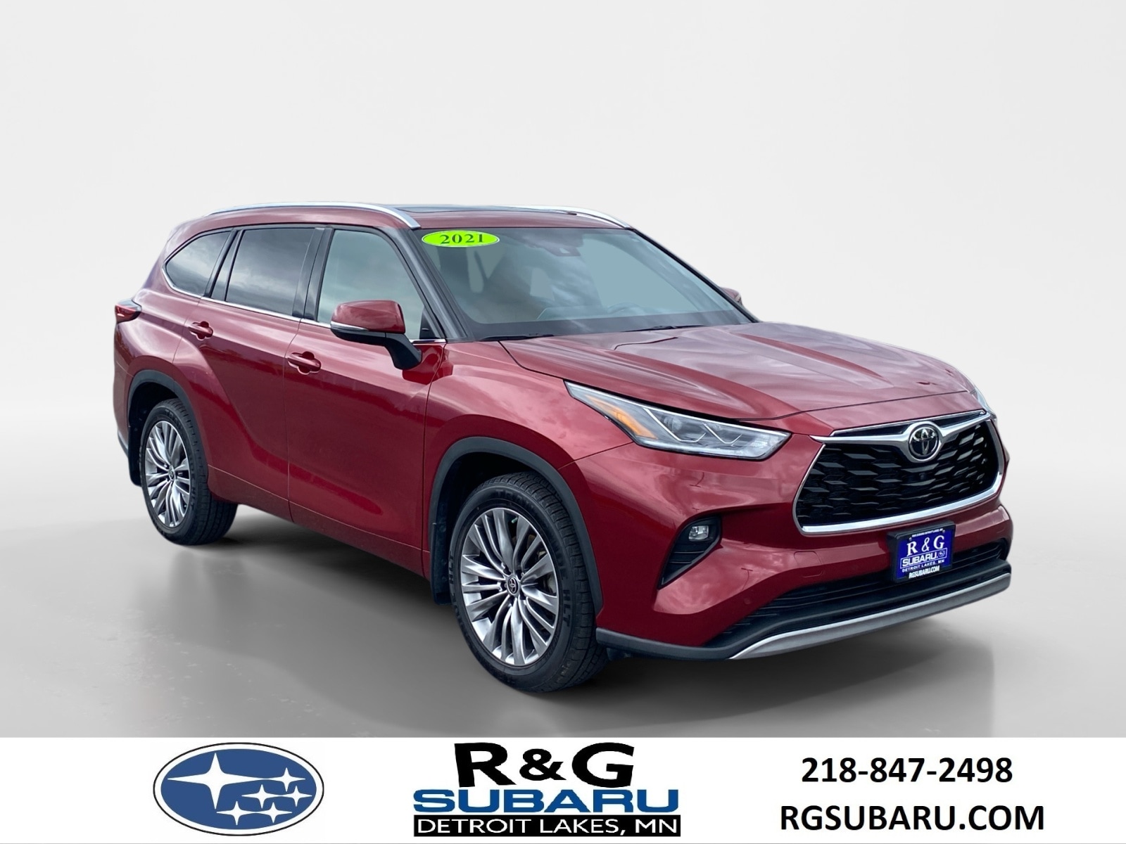 2021 Toyota Highlander Platinum 4x4 V6's photo