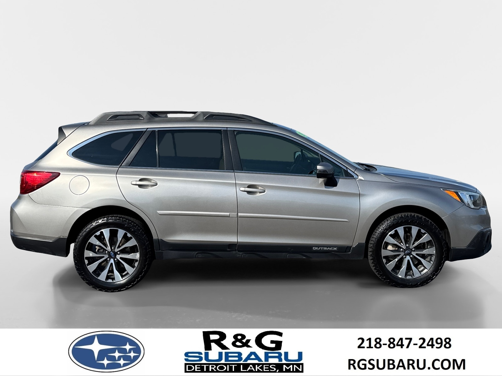 Used 2015 Subaru Outback Limited with VIN 4S4BSANC1F3296855 for sale in Detroit Lakes, Minnesota