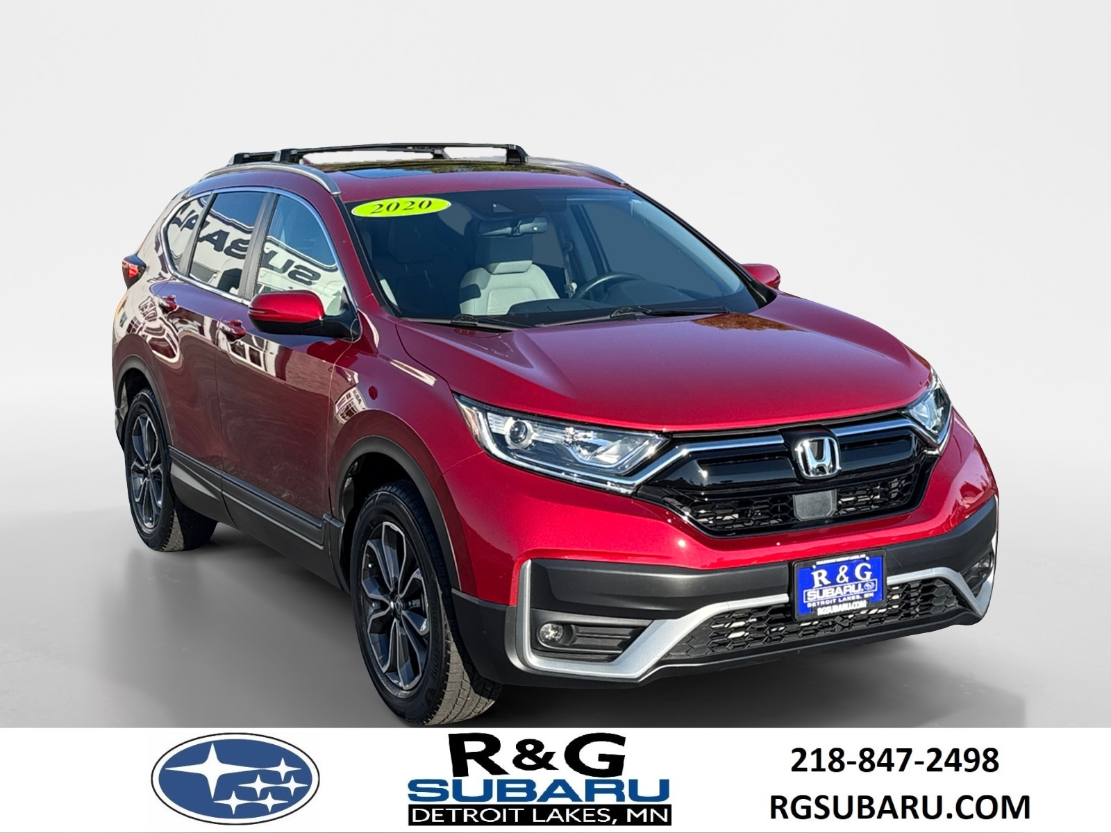 Used 2020 Honda CR-V EX-L with VIN 5J6RW2H86LA004669 for sale in Detroit Lakes, Minnesota