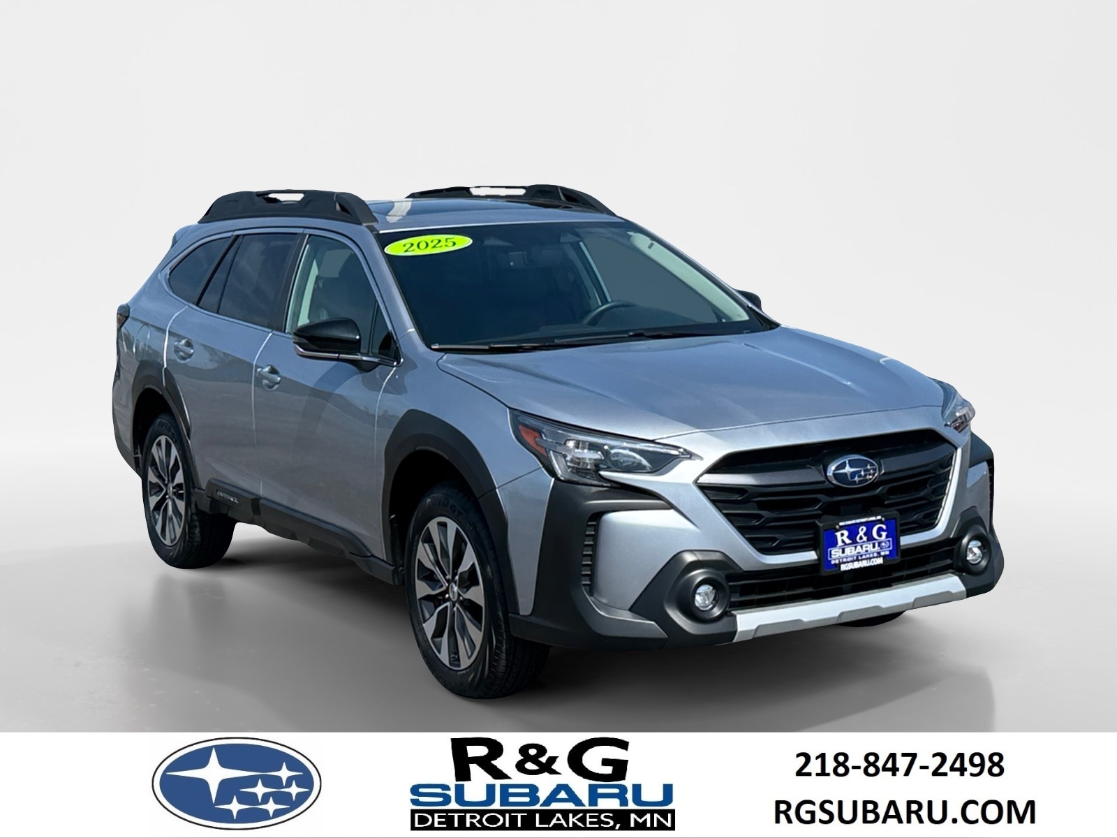Certified 2025 Subaru Outback Limited with VIN 4S4BTANC4S3328317 for sale in Detroit Lakes, Minnesota