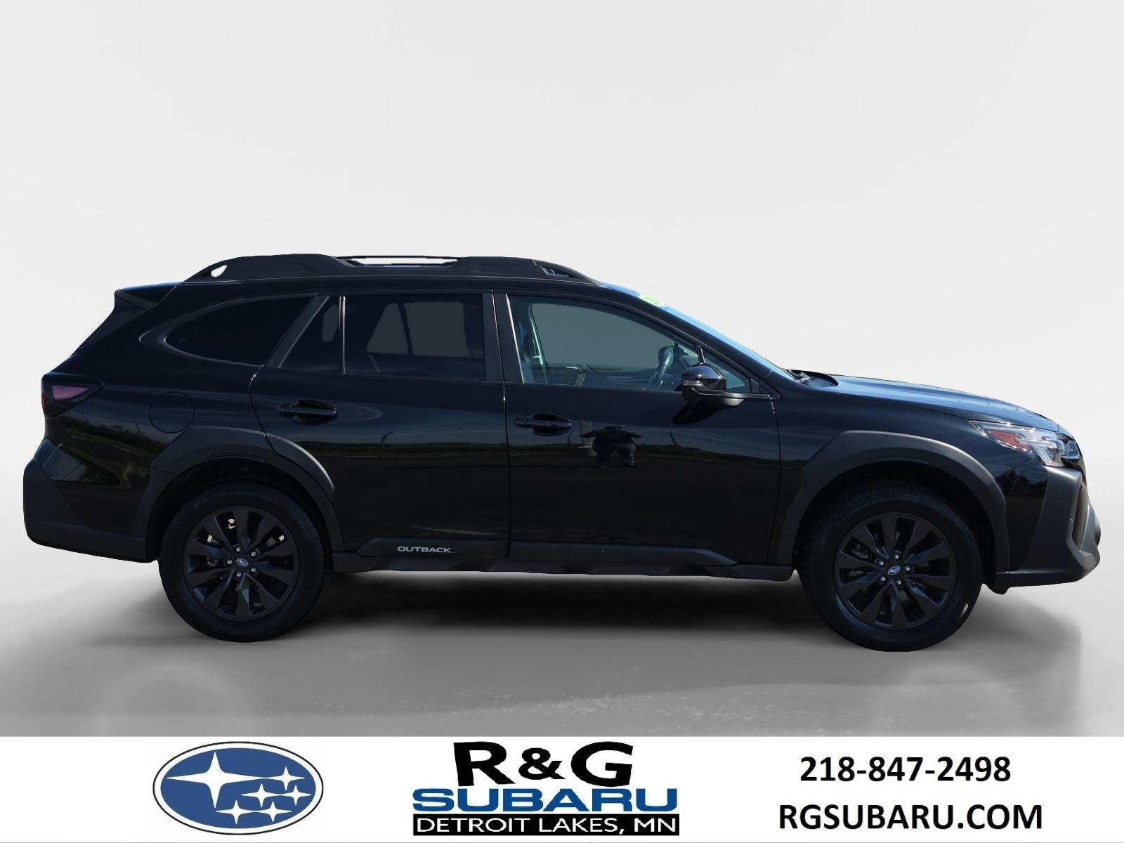 Certified 2024 Subaru Outback Onyx Edition with VIN 4S4BTALC9R3181358 for sale in Detroit Lakes, Minnesota