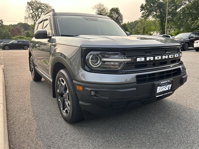 Used 2021 Ford Bronco Sport Outer Banks with VIN 3FMCR9C62MRA73248 for sale in Saddle River, NJ
