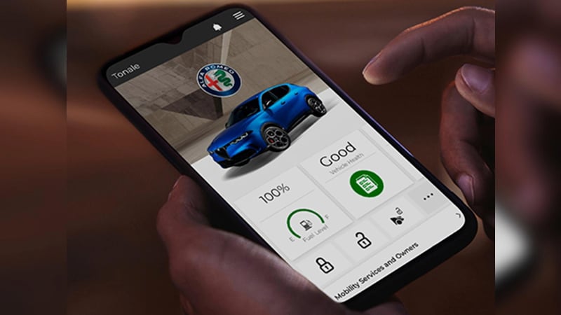 Alfa-Romeo Tonale My Alfa Connect IOS App 
