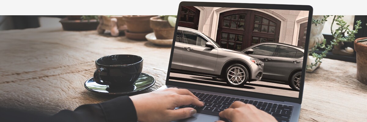 Shopping on computer