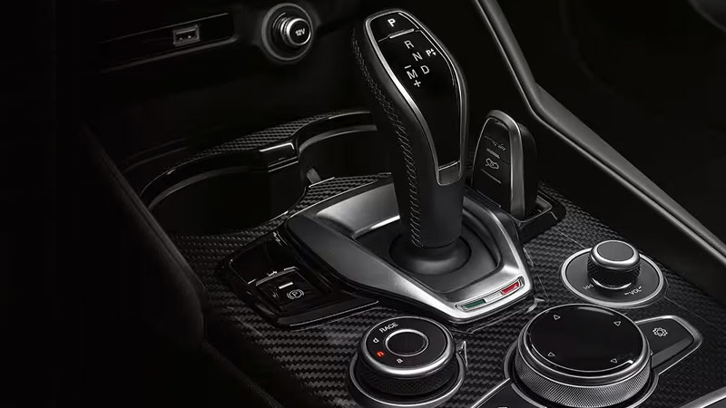 2024 Alfa Romeo Giulia Quadrifoglio 8-speed automatic transmission