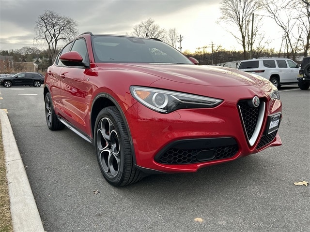 Used 2022 Alfa Romeo Stelvio Ti with VIN ZASPAKBN2N7D24945 for sale in Saddle River, NJ