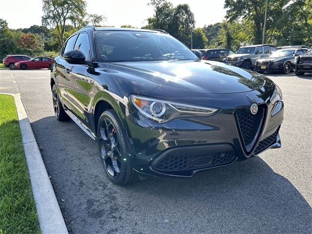 Used 2022 Alfa Romeo Stelvio Ti Veloce with VIN ZASPAKBN0N7D37080 for sale in Saddle River, NJ