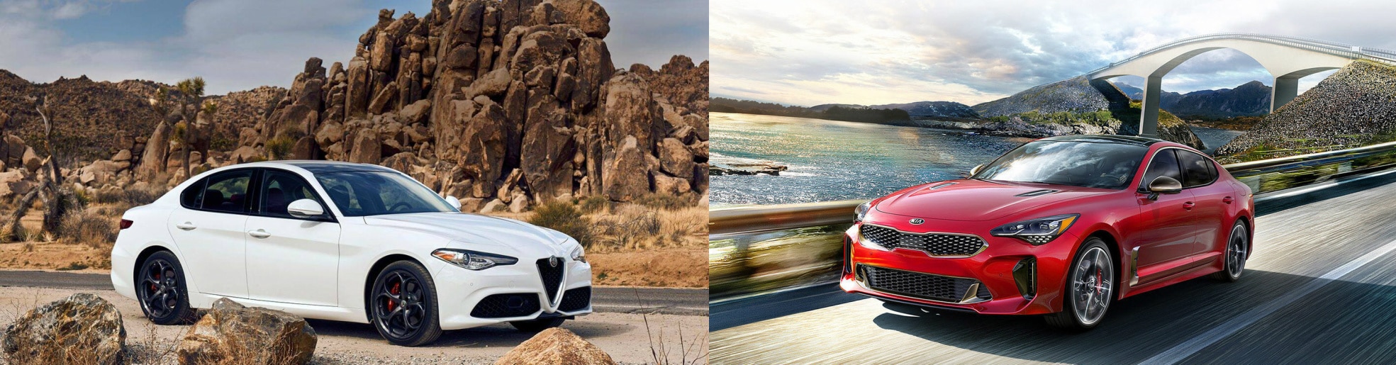 Alfa Romeo Giulia vs Kia Stinger