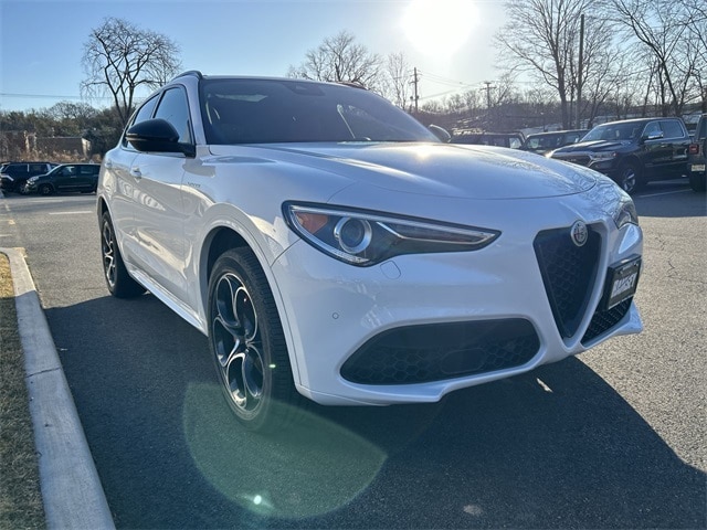 Used 2022 Alfa Romeo Stelvio Ti Veloce with VIN ZASPAKBN7N7D37433 for sale in Saddle River, NJ