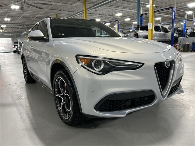 Used 2022 Alfa Romeo Stelvio Ti with VIN ZASPAKBN9N7D26479 for sale in Saddle River, NJ