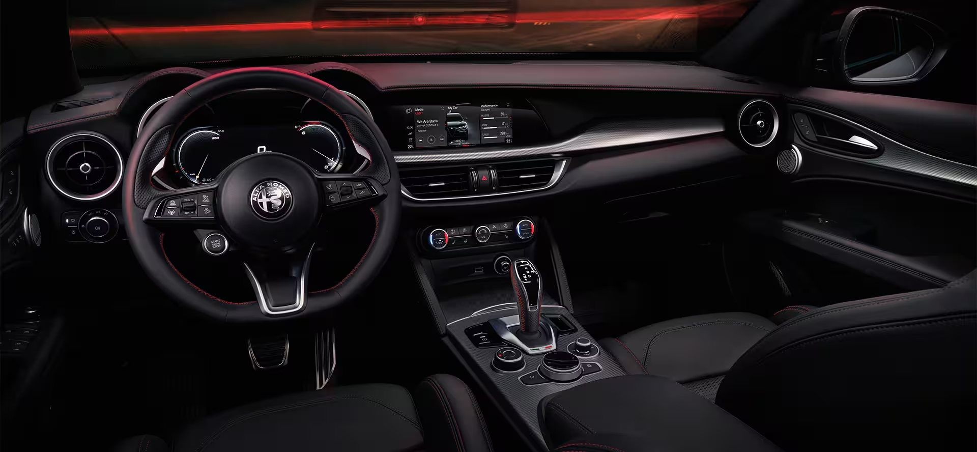 2025 Alfa Romeo Stelvio Sprint AWD Front View Ramsey Alfa Romeo in Upper Saddle River, NJ