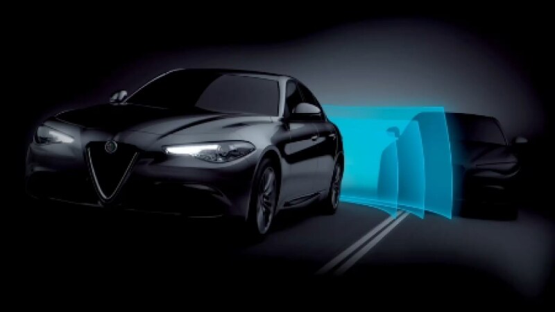 Alfa Romeo Active Blind Spot Assist Safety Feature