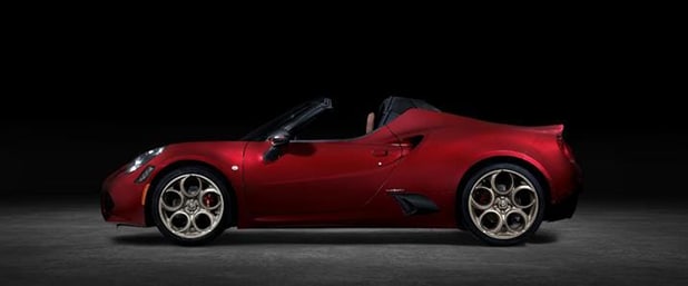 2015 Alfa Romeo 4C Coupe and 4C Spider