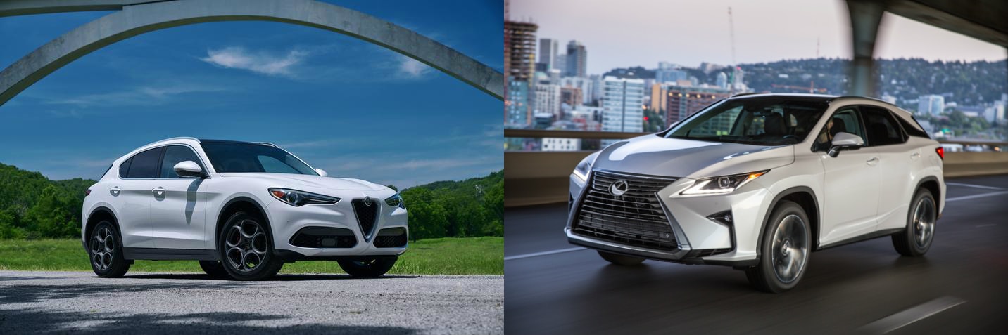 Alfa Romeo Stelvio vs Lexus RX 350