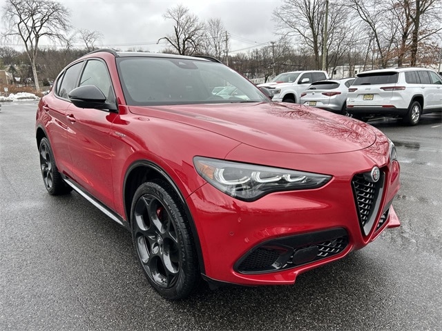 Used 2024 Alfa Romeo Stelvio Veloce with VIN ZASPAKBN1R7D81255 for sale in Saddle River, NJ
