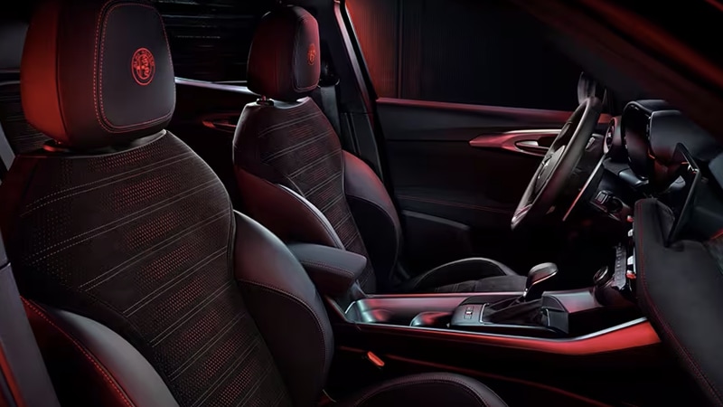2024 Alfa Romeo Tonale AlcantaraÃÂÃÂÃÂÃÂ® and technoleather trimmed seats