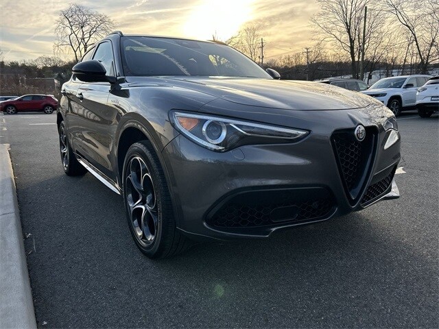 Used 2023 Alfa Romeo Stelvio Veloce with VIN ZASPAKBN2P7D63151 for sale in Saddle River, NJ