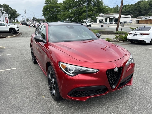 Used 2022 Alfa Romeo Stelvio Ti Veloce with VIN ZASPAKBNXN7D37636 for sale in Saddle River, NJ