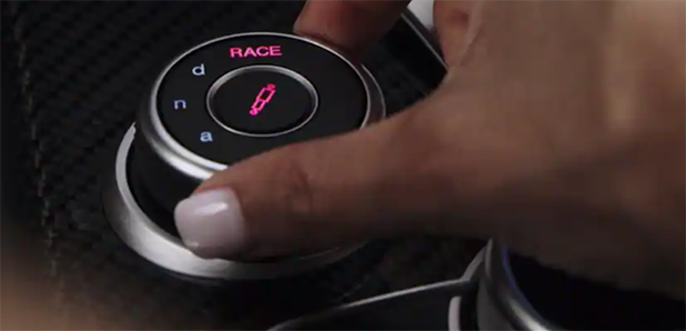 DNA Drive Mode Selector with Race Mode allows you to choose the way you drive