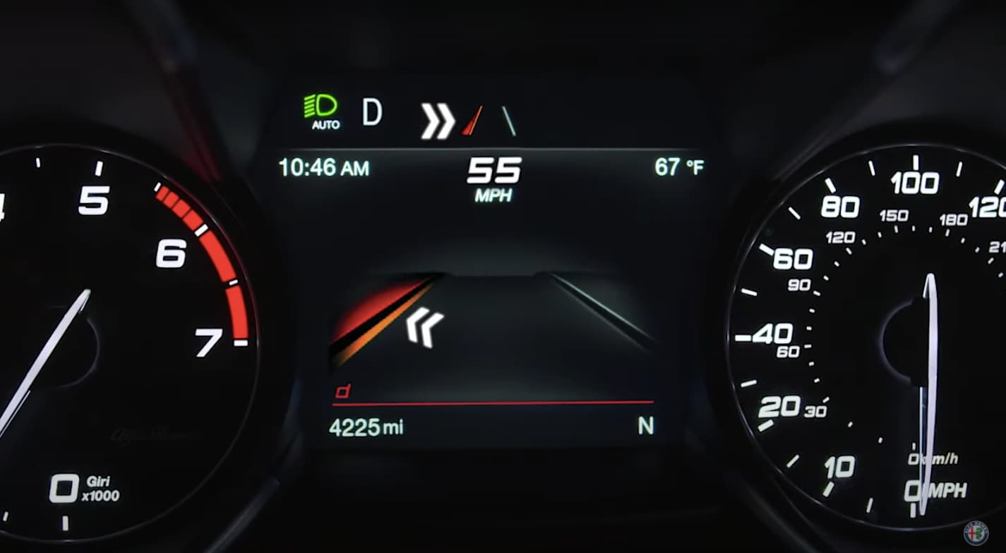 Alfa Romeo Lane Keep Assist