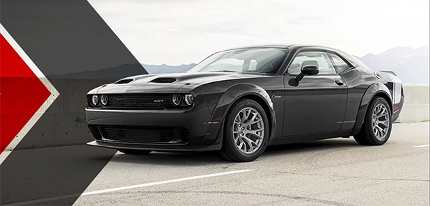 2023 Challenger Black Ghost Black Gator Skin vinyl roof