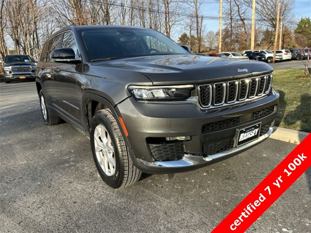 Certified 2022 Jeep New Grand Cherokee Limited SUV