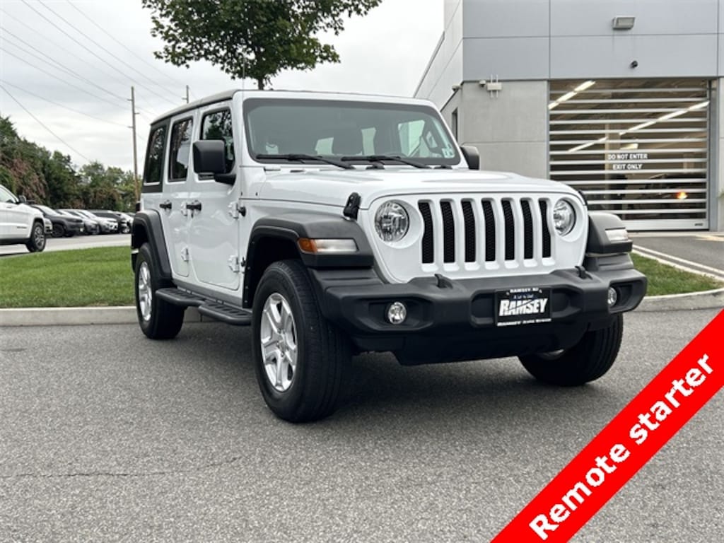 Certified 2022 Jeep Wrangler Unlimited Sport SUV
